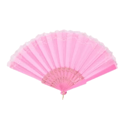 Pink Hand Fan