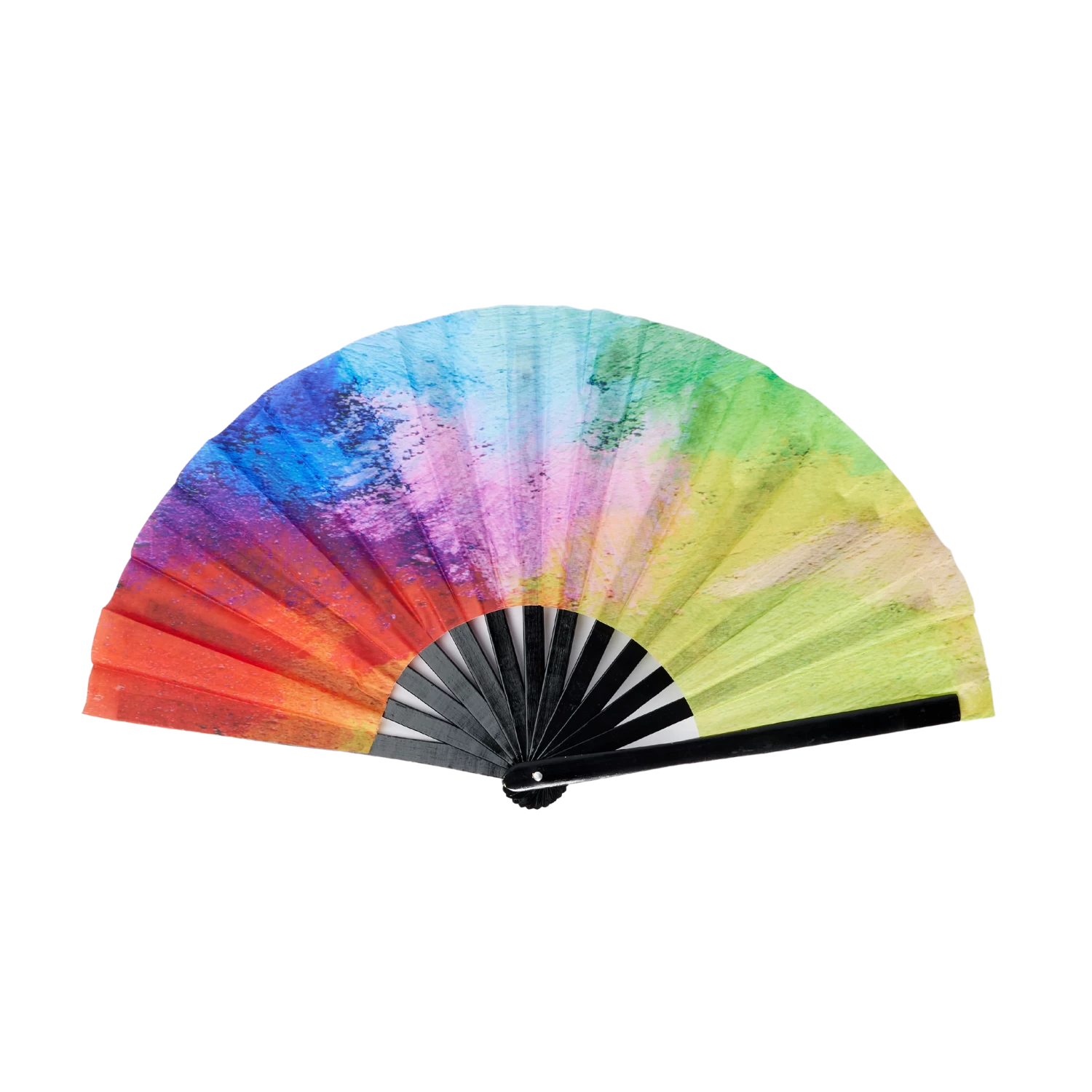 Hand Fan Tie Dye 3 Hand Fan Tie Dye