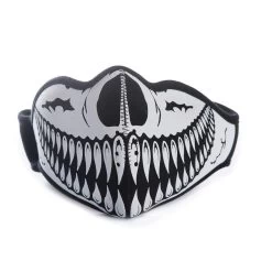 Face Mask – Neoprene Skull Sharp Teeth