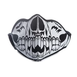 Face Mask – Neoprene Skull Fangs