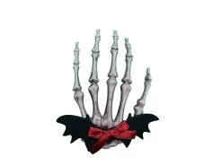 Skeleton Hand Hair Clip On