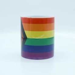 Progress Pride Flag Coffee Mug -Fusion Charm Shop IMG 1163