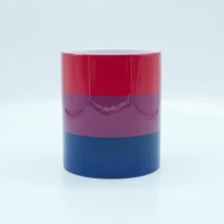 Bisexual Pride Flag Coffee Mug -Fusion Charm Shop IMG 1174