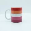 Lesbian Pride Flag Coffee Mug 1 Lesbian Pride Flag Coffee Mug -Fusion Charm Shop IMG 1182