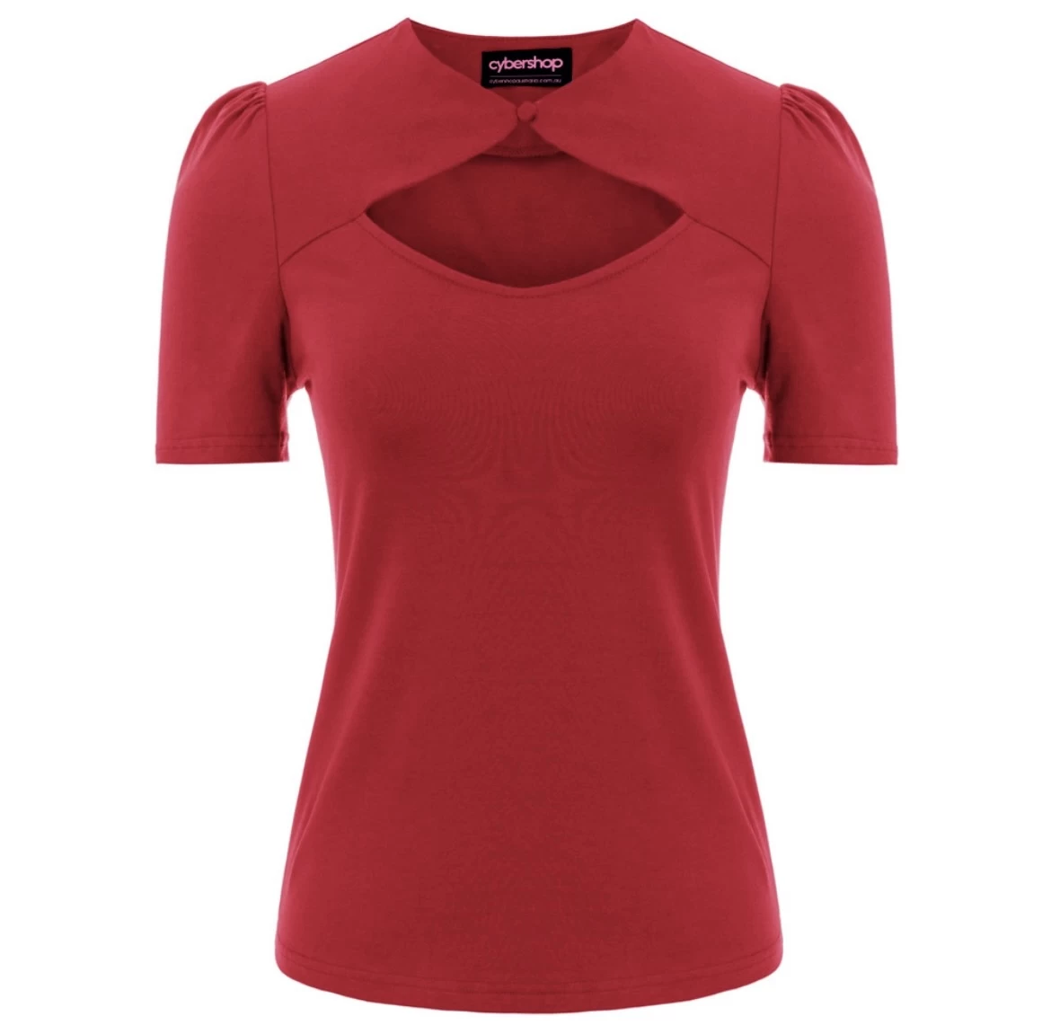 Honey Jersey Top – Red 3 Honey Jersey Top – Red