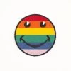 Rainbow Smiley Face Patch -Fusion Charm Shop IMG 8734 Easy Resize.com