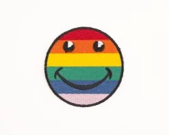 Rainbow Smiley Face Patch