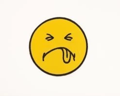 Cheeky Smiley Face Patch