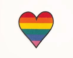 Rainbow Heart Patch