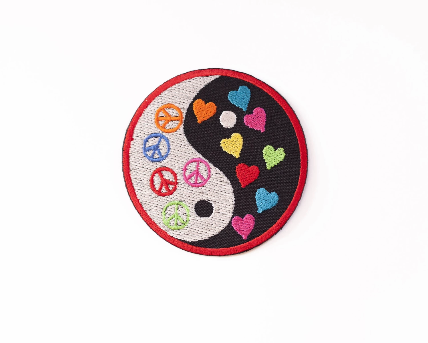 Ying Yang Peace & Love Patch 3 Ying Yang Peace & Love Patch