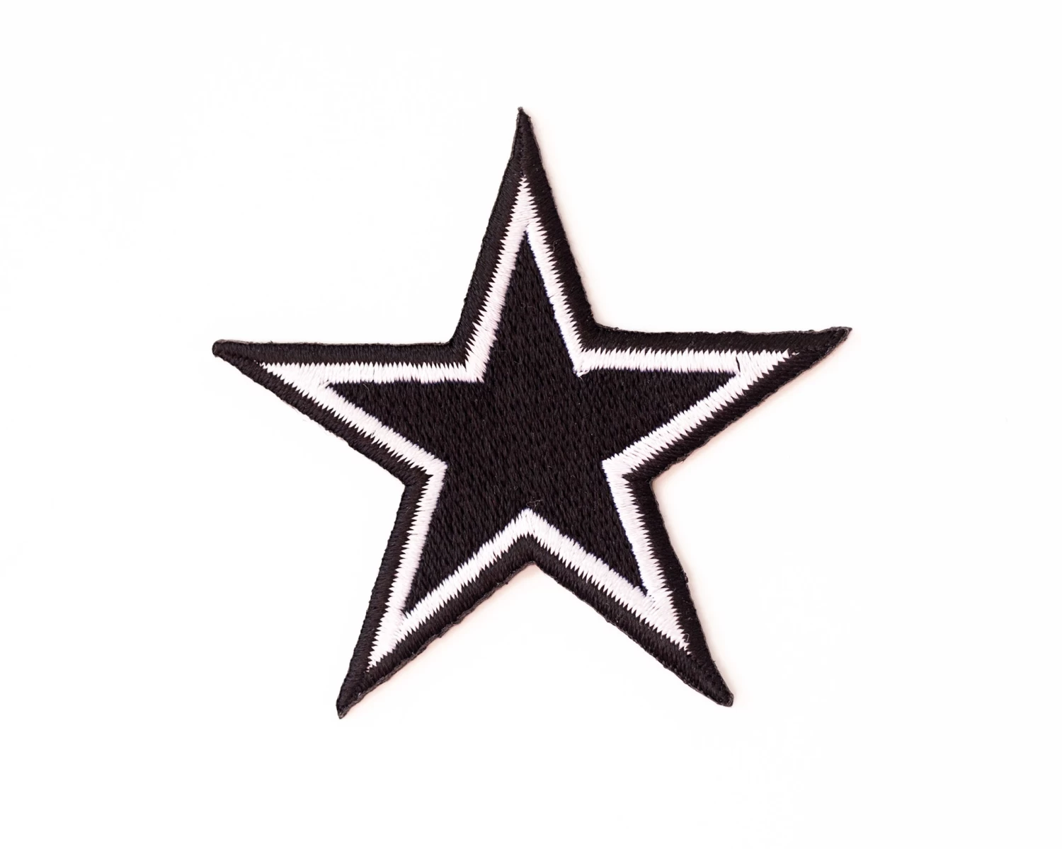 White Stripe Star Patch 3 White Stripe Star Patch