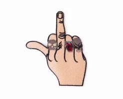Rude Middle Finger Patch