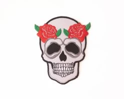 Roses Skull Patch