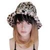 Pale Leopard Fluffy Bucket Hat -Fusion Charm Shop InShot 20220117 100843387