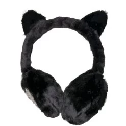 Black Cat Earmuffs / Heart Sequins -Fusion Charm Shop InShot 20220117 110315925