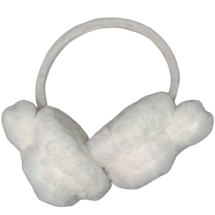 White Bunny Earmuffs 5 White Bunny Earmuffs - Image 3