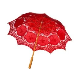 Red Lace Parasol -Fusion Charm Shop MG 8368
