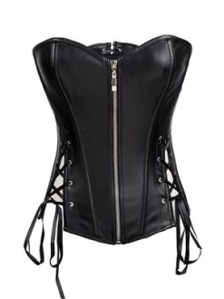 Imogen Faux Leather Corset