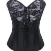 Amber Black And White Lace Patterned Corset -Fusion Charm Shop PHOTO 2021 11 09 01 29 38