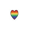 LGBTQ Rainbow Heart Patch -Fusion Charm Shop Patch 7 LGBTQ Heart copy