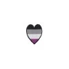 Asexual Heart Patch -Fusion Charm Shop Patch 9 LGBTQ Heart copy 1