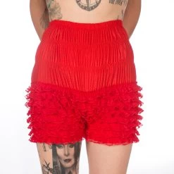 Red Frilly Knickers
