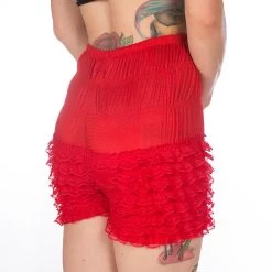 Fusion Charm Shop -Fusion Charm Shop Red Frilly Knickers 2