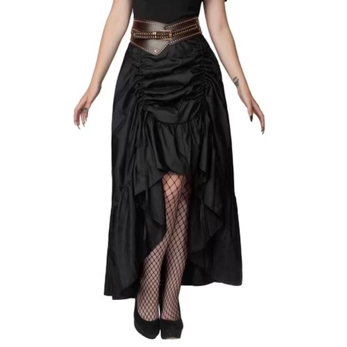 Victoria Ruffle Skirt – Black 8 Victoria Ruffle Skirt – Black - Image 6