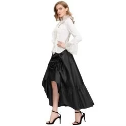 Victoria Ruffle Skirt – Black 18 Victoria Ruffle Skirt – Black -Fusion Charm Shop SL000131 1 L 15