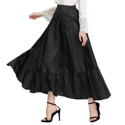 Victoria Ruffle Skirt – Black 6 Victoria Ruffle Skirt – Black - Image 4