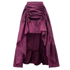 Victoria Ruffle Skirt – Purple
