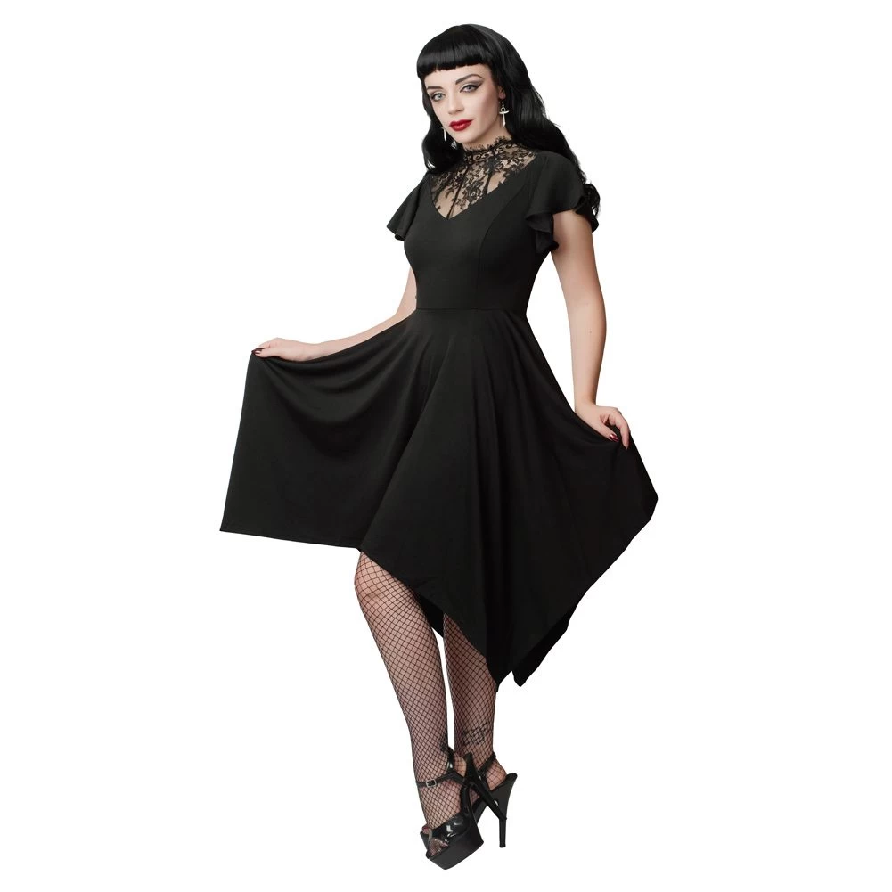 Victoria Lace Neck Dress 3 Victoria Lace Neck Dress