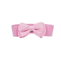Bonnie Bow Belt – Pink
