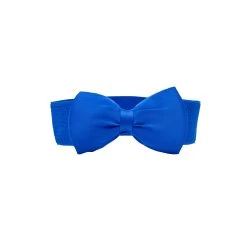 Bonnie Bow Belt – Blue