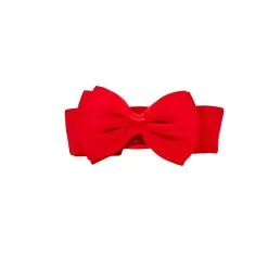 Bonnie Bow Belt – Red
