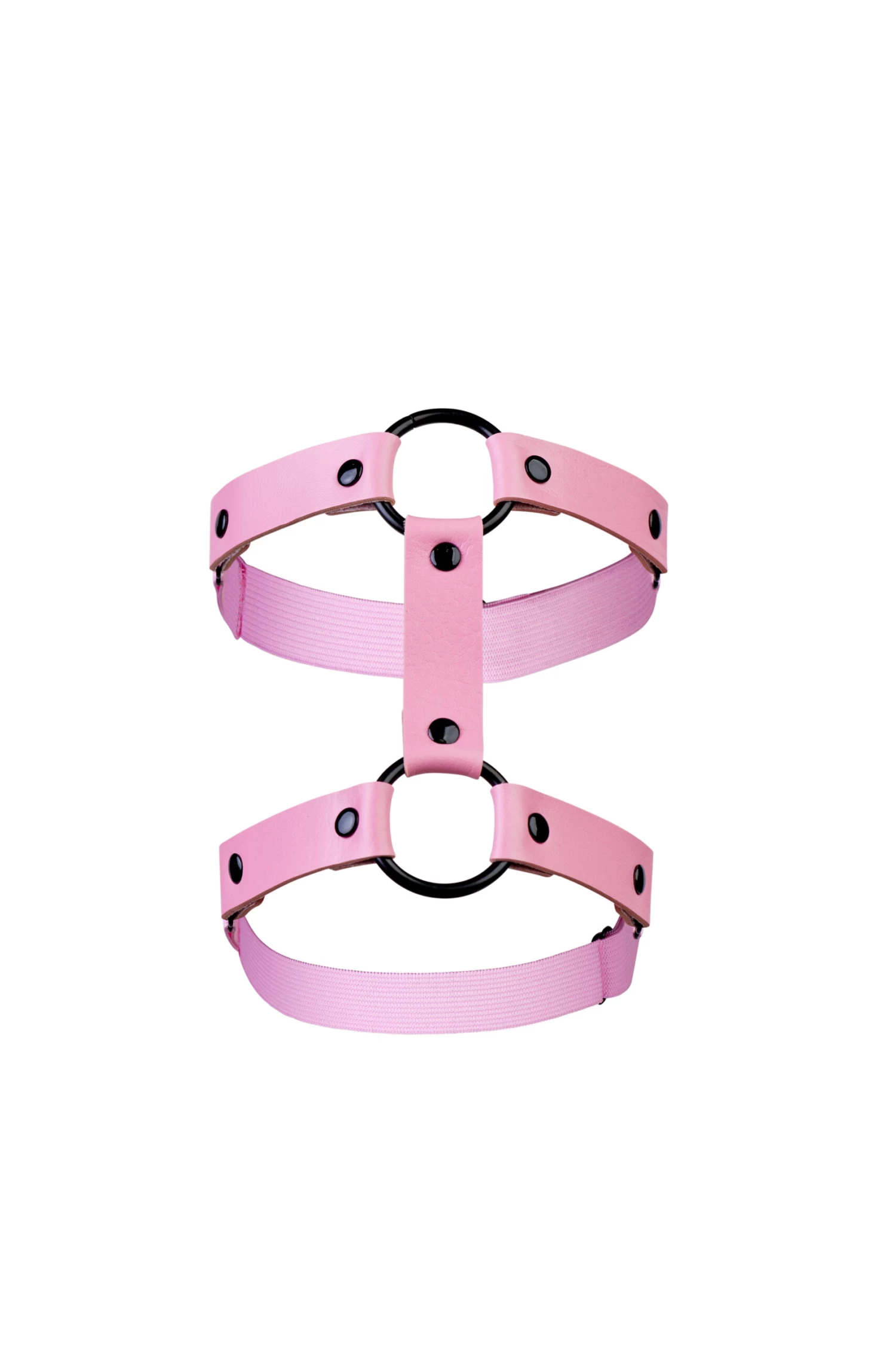 Clarice Pink – Double Leg Garter 3 Clarice Pink – Double Leg Garter