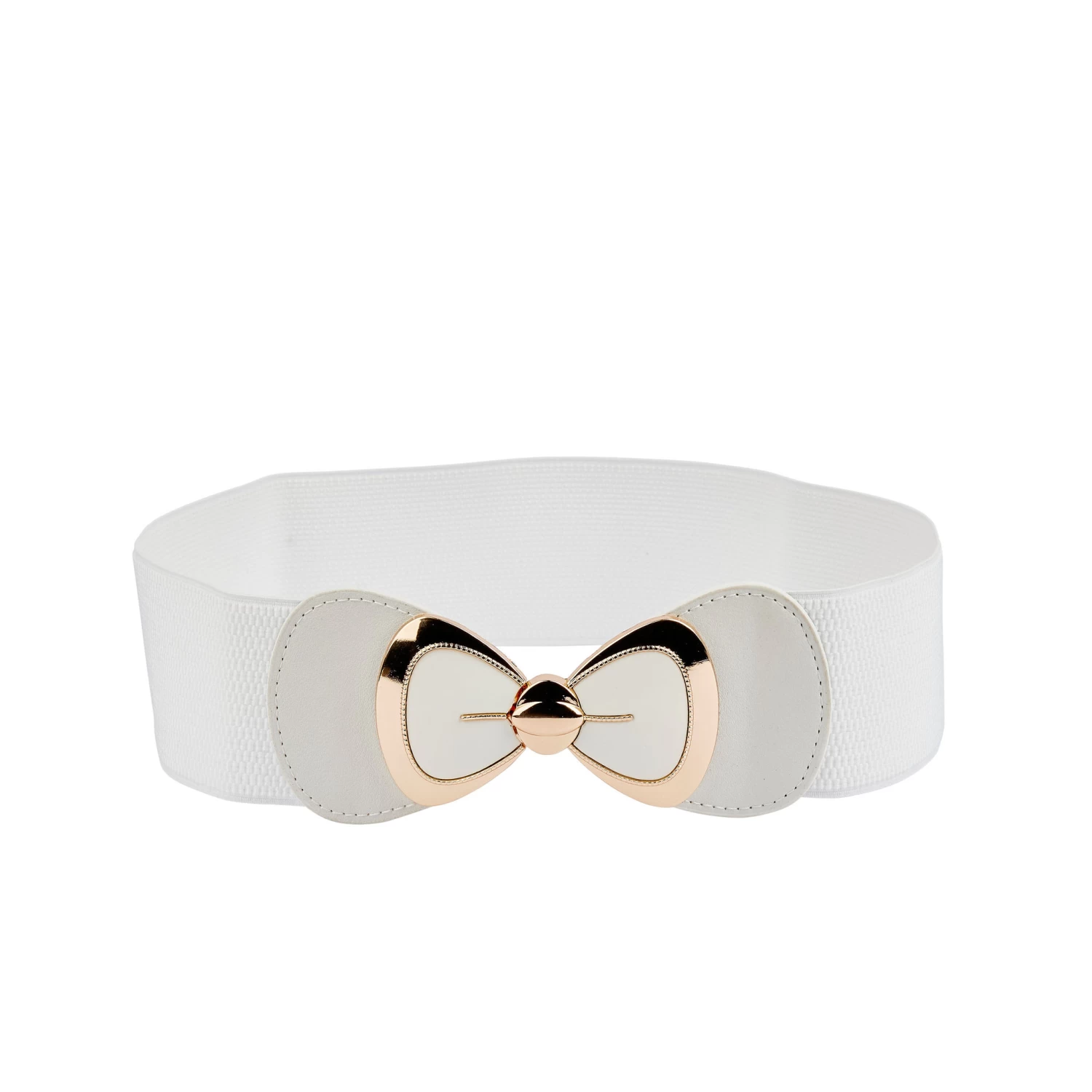 Emma Bow Belt – White 3 Emma Bow Belt – White