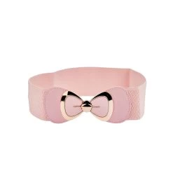 Emma Bow Belt – Pink