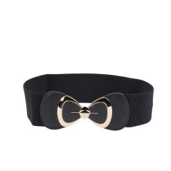 Emma Bow Belt – Black