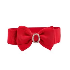 Betty Bow Belt – Red
