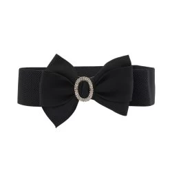 Betty Bow Belt – Black