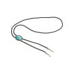 Bolo Tie With Western Oval Turquoise Gem -Fusion Charm Shop SPP Cybershop 17