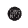 My Happy Colour Is Black Patch -Fusion Charm Shop SPP Cybershop 25