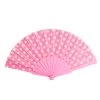 Hand Fan – Hot Pink/White Polka Dot -Fusion Charm Shop SPP Cybershop 32