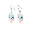 Earrings – Teal Paddlepops -Fusion Charm Shop SPP Cybershop April 09