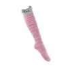 Furry Face Grey And Dark Pink Stripe Socks 2 Furry Face Grey And Dark Pink Stripe Socks -Fusion Charm Shop SPP Cybershop April 21 scaled 1