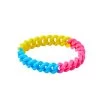 Pansexual Pride Braided Silicon Bracelet -Fusion Charm Shop SPP Cybershop April 55