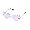 Blue/Pink Heart Flaming Glasses -Fusion Charm Shop SPP Cybershop Feb 03