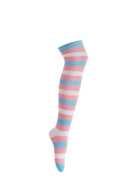 Transgender Pride Over The Knee Socks