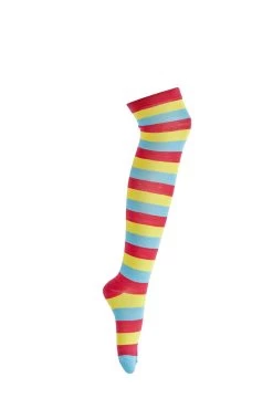 Pansexual Pride Over The Knee Socks